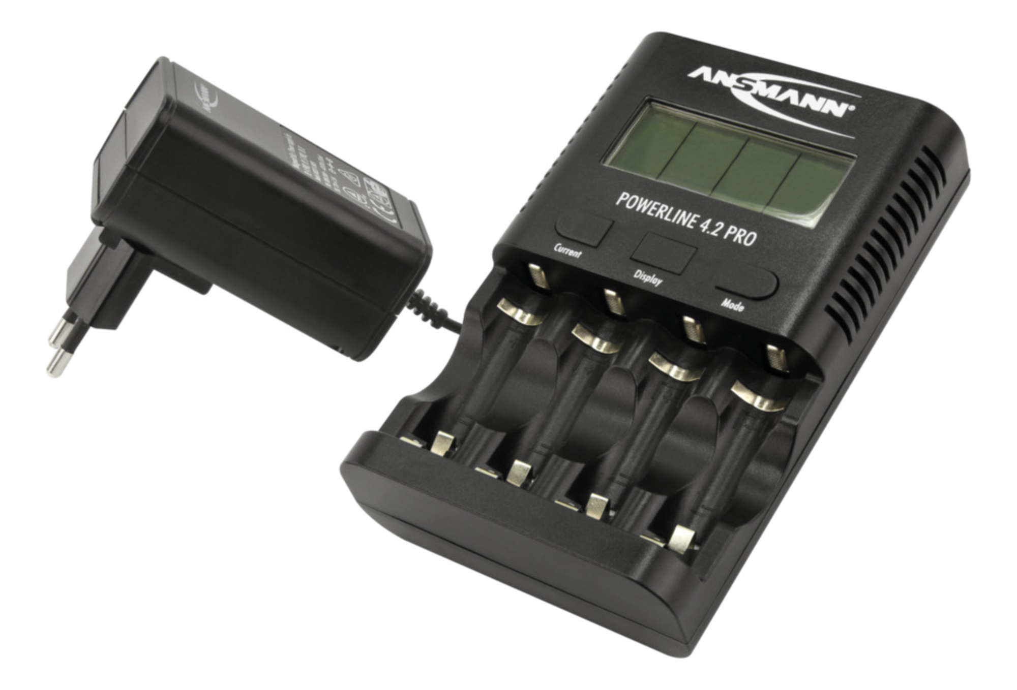 Ansmann POWERline 4.2 Pro - Batterieladegerät / -tester - (für 4xAA/AAA), Ansicht 3