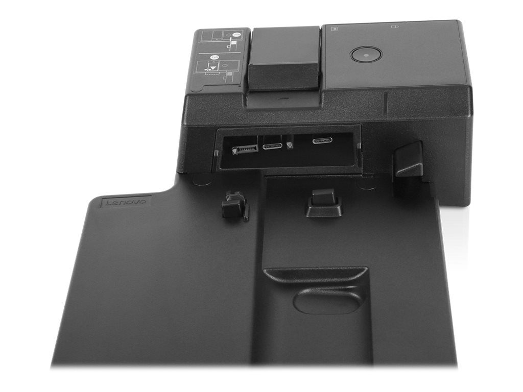 Lenovo ThinkPad Pro - Andocken - 10,100,1000 Mbit/s - Schwarz - Kensington - Lenovo - P52s - L580 - L480 - T580 - …, Ansicht 3