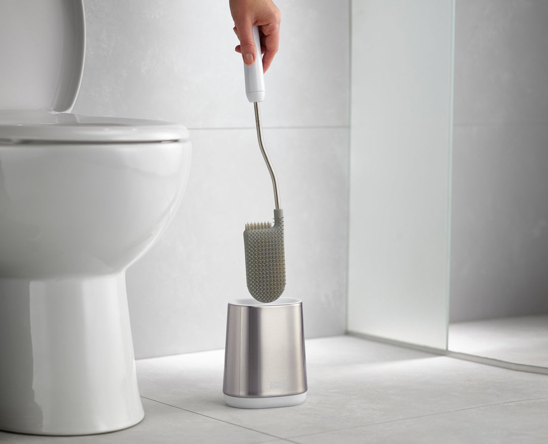 Joseph Joseph Flex - WC-Bürste & Halter - Edelstahl - Edelstahl - 125 mm - 89 mm - 425 mm, Ansicht 3