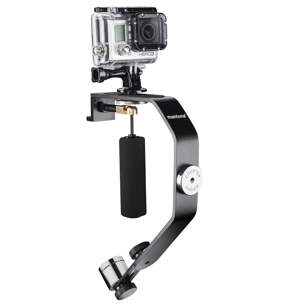 mantona Handgerät-Stabilisator - für GoPro HD HERO, Ansicht 4