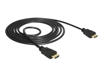 Delock HDMI-Kabel mit Ethernet - HDMI männlich zu HDMI männlich