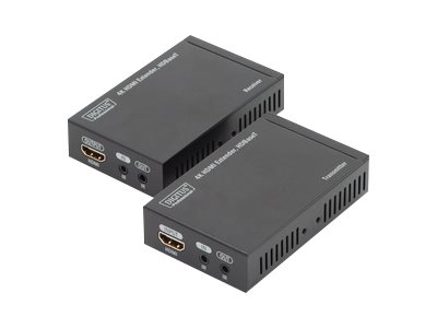 DIGITUS Professional 4K HDMI Extender Set - Video-/Audio-/Infrarot-Übertrager - HDBaseT - bis zu 70 m