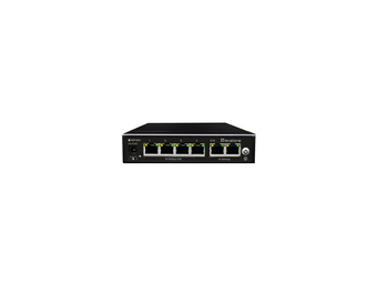 LevelOne FEP-0631 - Switch - unmanaged - 4 x 10100 (PoE)