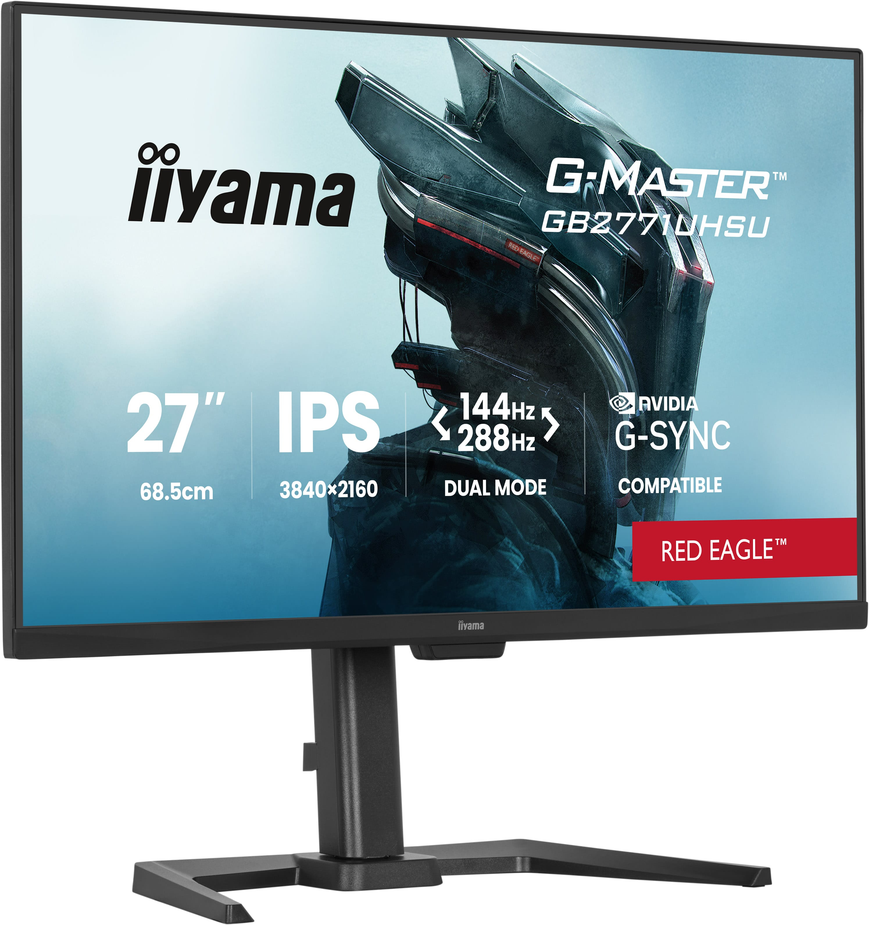 Iiyama GB2771UHSU-B1 27 - Flachbildschirm (TFT/LCD) - 68,6 cm, Ansicht 4