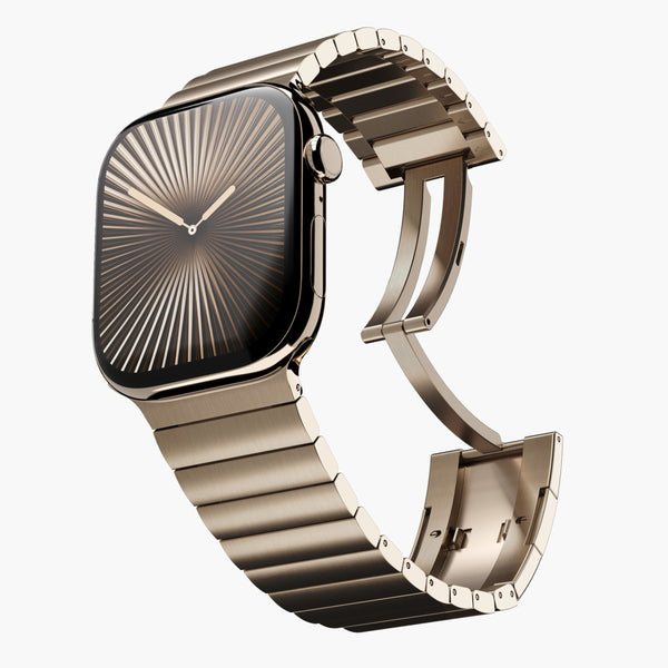 Vonmählen Edelstahl Gliederarmband Pro für Apple Watch 44/45/46, Ansicht 4