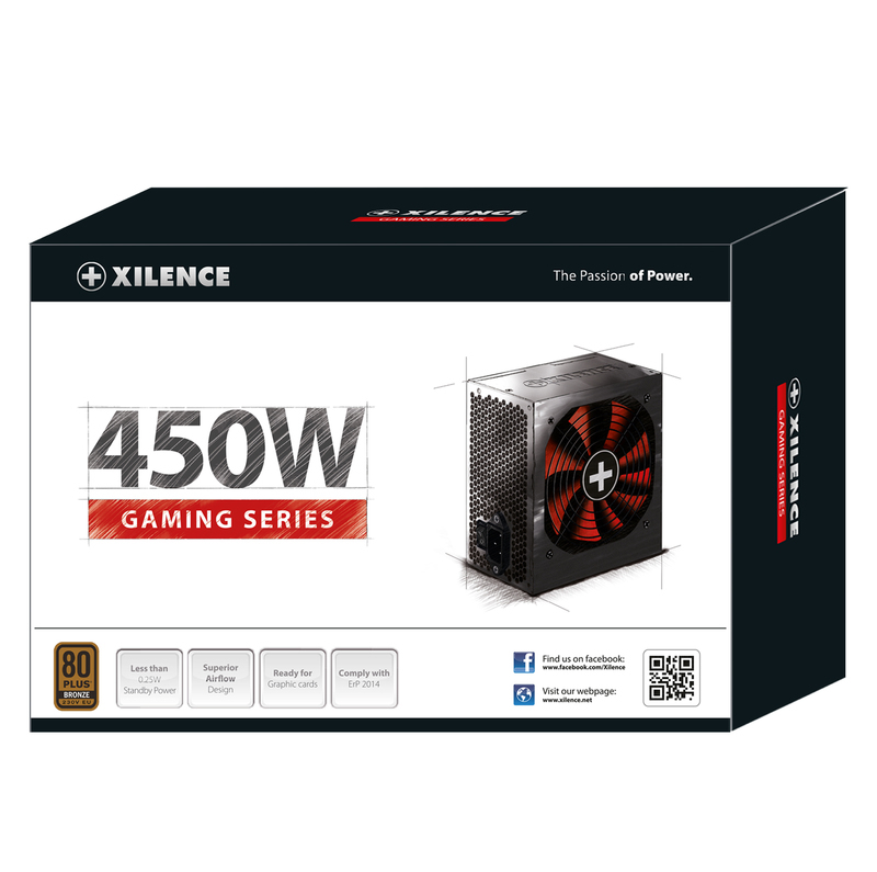Xilence Gaming Series XP450R10 - Netzteil (intern), Ansicht 4