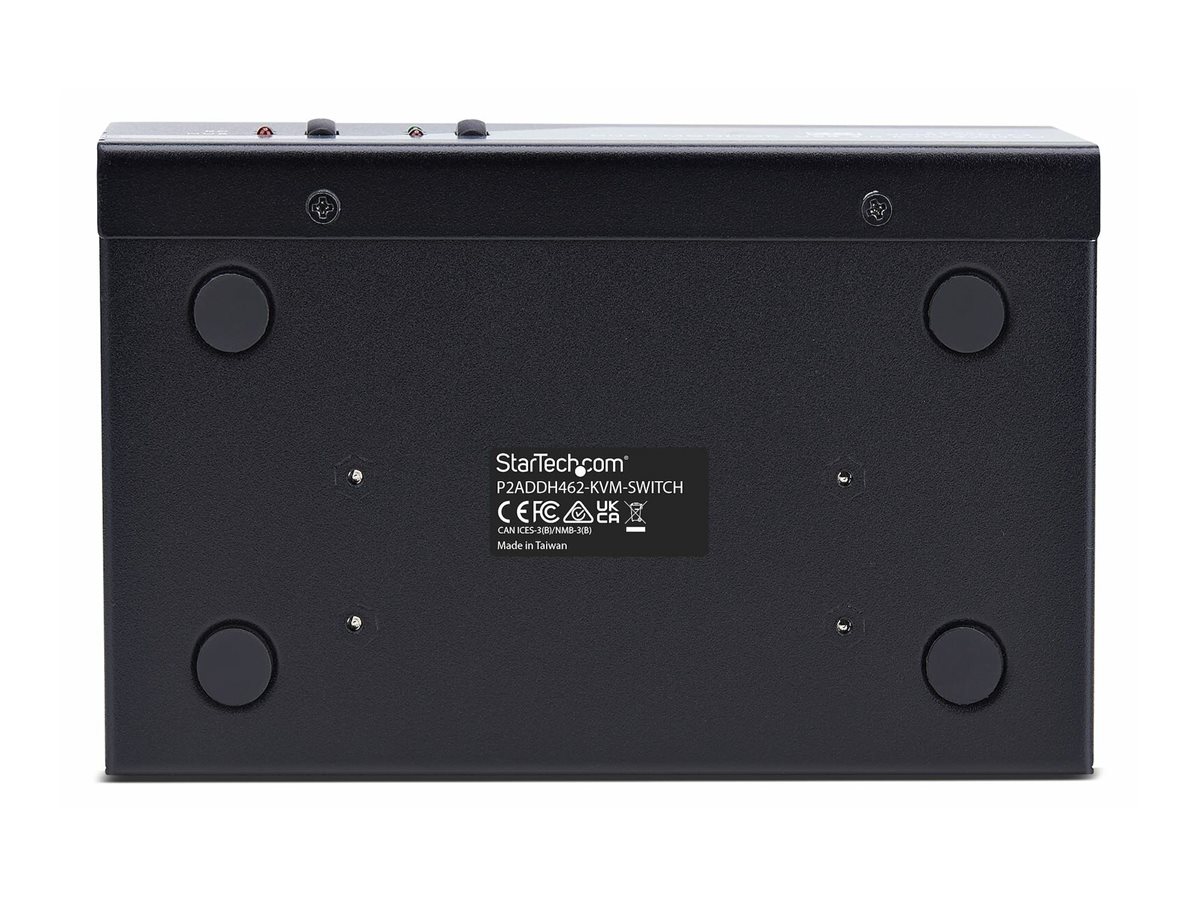 StarTech.com 2-Port Dual-Monitor DisplayPort en HDMI KVM Switch 4K 60Hz