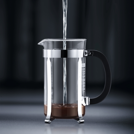 Bodum Chambord - Kaffeebereiter - Grösse 17.1 x 10.5 cm, Ansicht 3