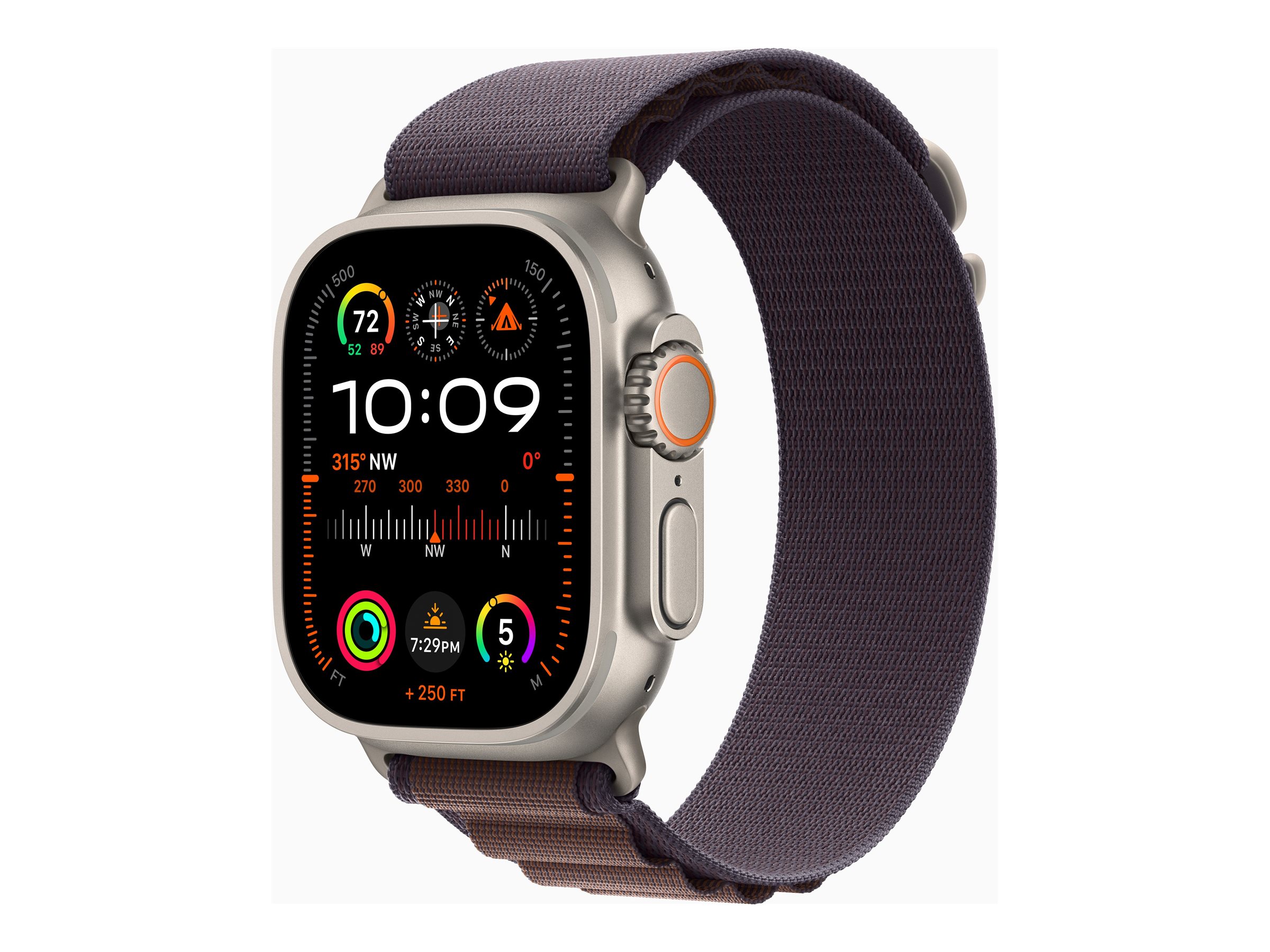 Apple Watch Ultra 2 - 49 mm - Titan - intelligente Uhr mit Alpine Loop