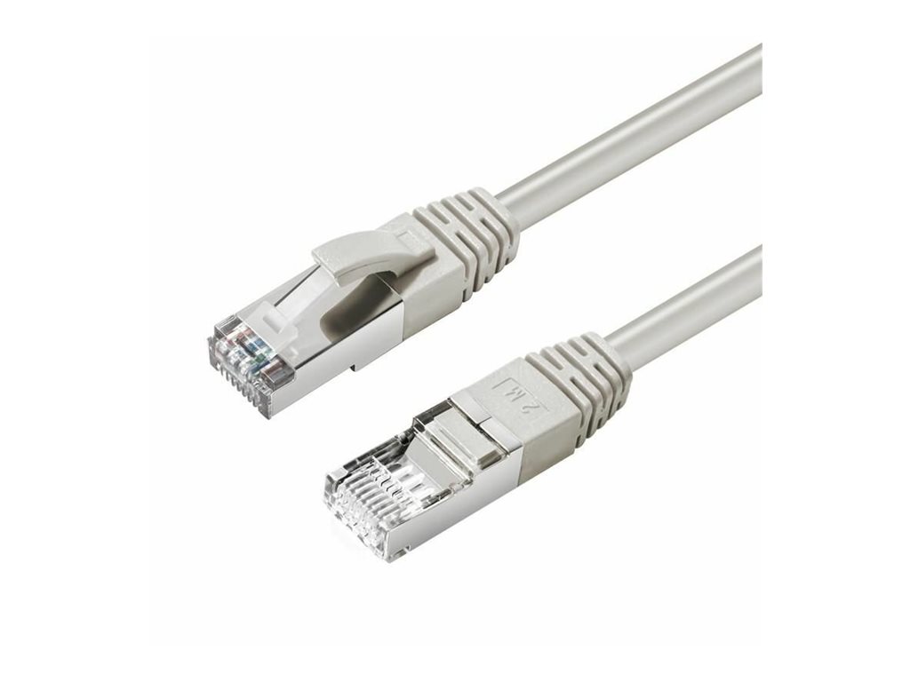 MicroConnect MC-SFTP6A25 - 25 m - Cat6a - S/FTP (S-STP) - RJ-45 - RJ-45 - Grau, Ansicht 2