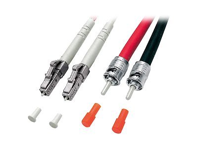 Equip LWL Patchkabel LC->ST 10.00m Multimode Duplex OM2 or Polybeutel (254216)