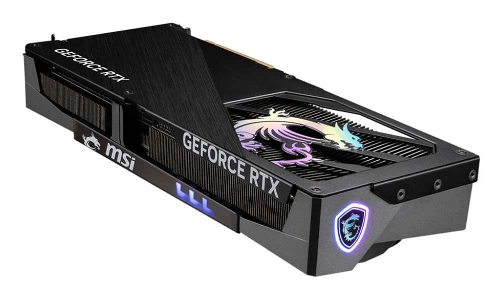 MSI GeForce RTX 5070 Gaming Trio OC 12 GB - Grafikkarte - 12.288 MB, Ansicht 2