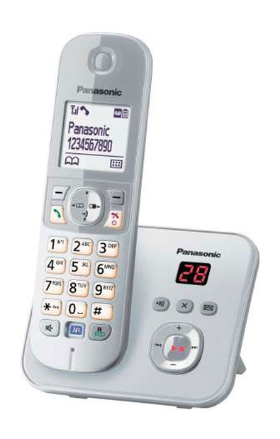 Panasonic KX-TG6823 - Schnurlostelefon - Anrufbeantworter mit Rufnummernanzeige, Ansicht 4