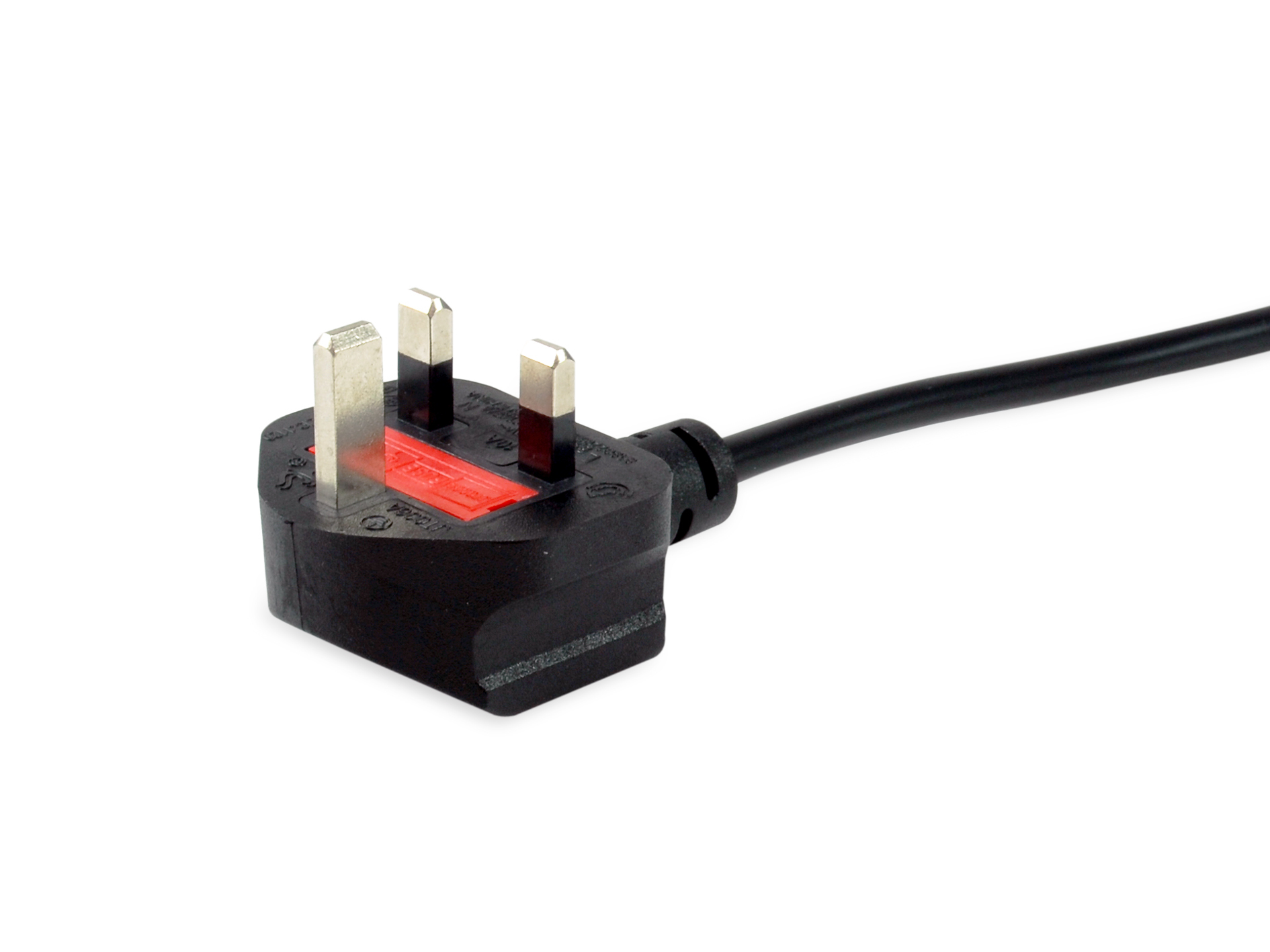 Equip Stromkabel - BS 1363 (M) zu power IEC 60320 C13 (W), Ansicht 2