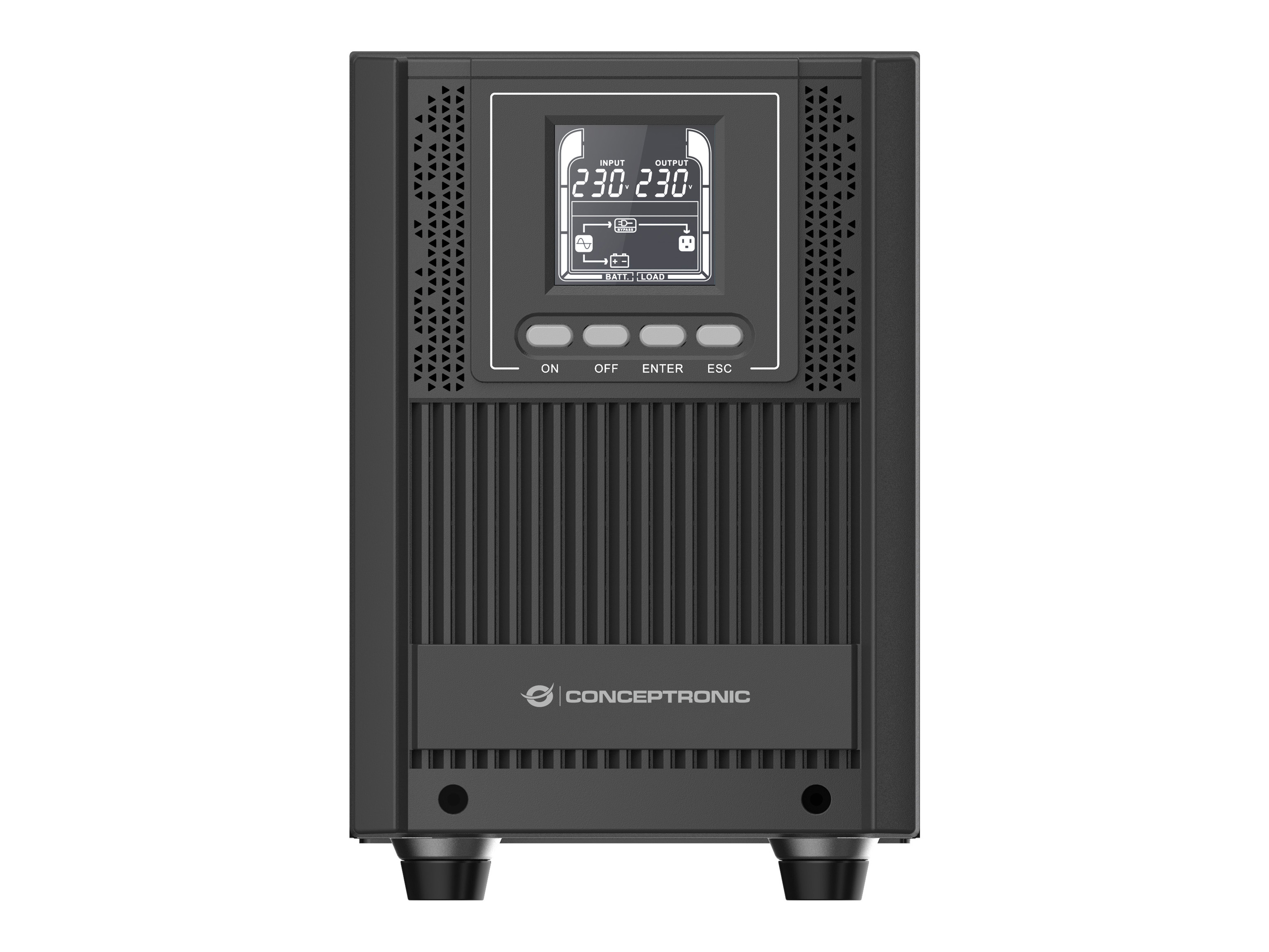 Conceptronic ZEUS UPS Online UPS IEC EPO Port ZEUS52ES2K - (Offline-) USV - Energiespar-Modus, Ansicht 3