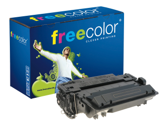 freecolor MAX - 900 g - Schwarz - kompatibel - Tonerpatrone (Alternative zu: HP 55X)