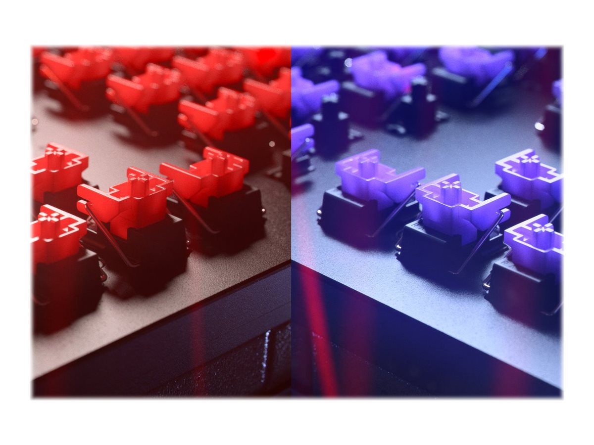 Razer Huntsman V2 - Tastatur - Hintergrundbeleuchtung - TL: Deutsch, QWERTZ, Ansicht 3