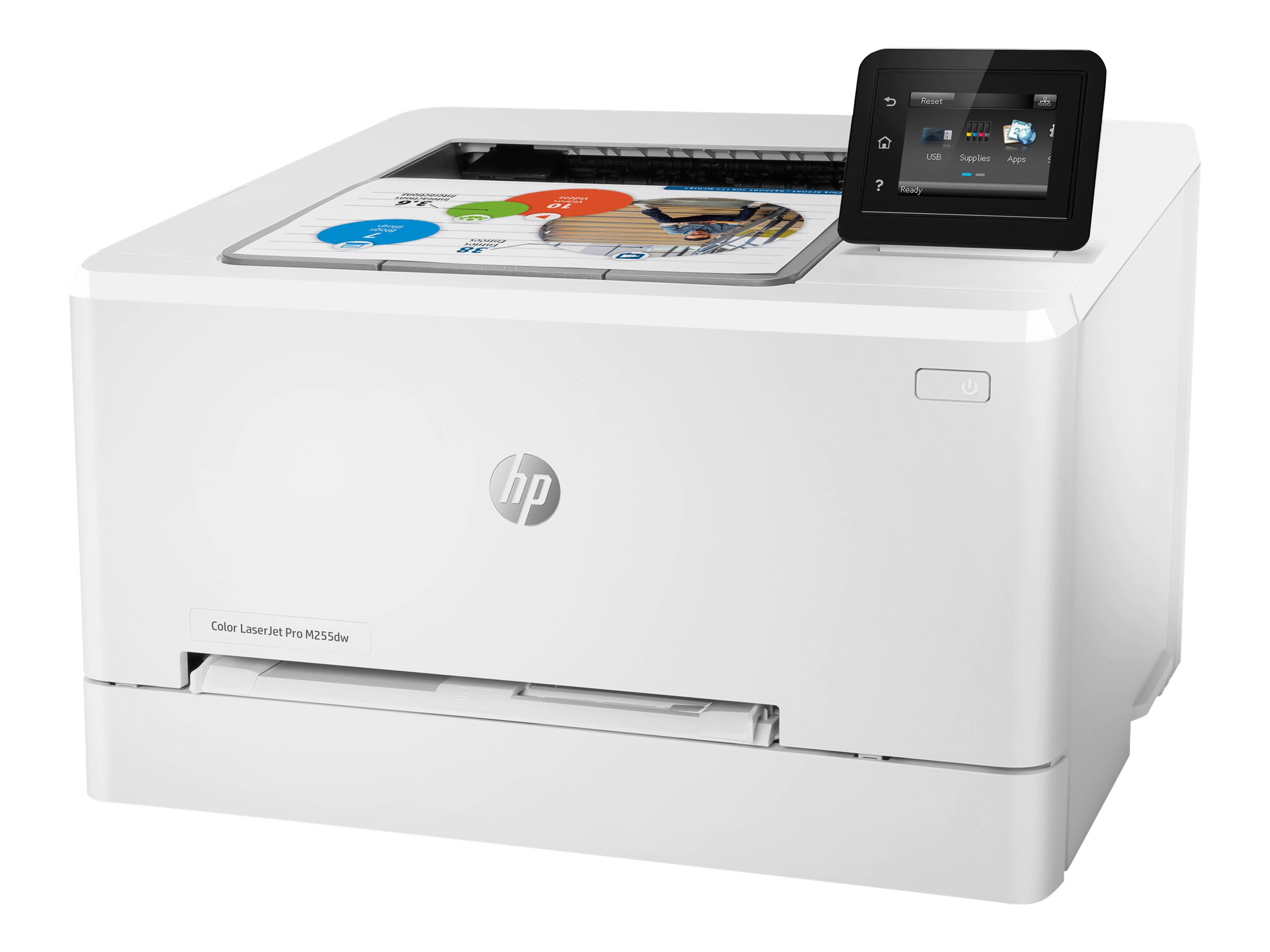 HP Color LaserJet Pro M255dw - Drucker - Farbe - Duplex - Laser - A4/Legal - 600 x 600 dpi - bis zu 21 Seiten/Min. (einf