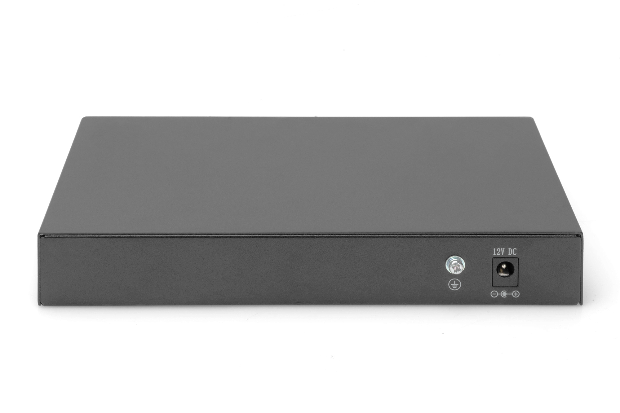 DIGITUS 8-Port Gigabit + 2 Gigabit SFP Ports - Unmanaged - Gigabit Ethernet (10/100/1000) - Vollduplex, Ansicht 4