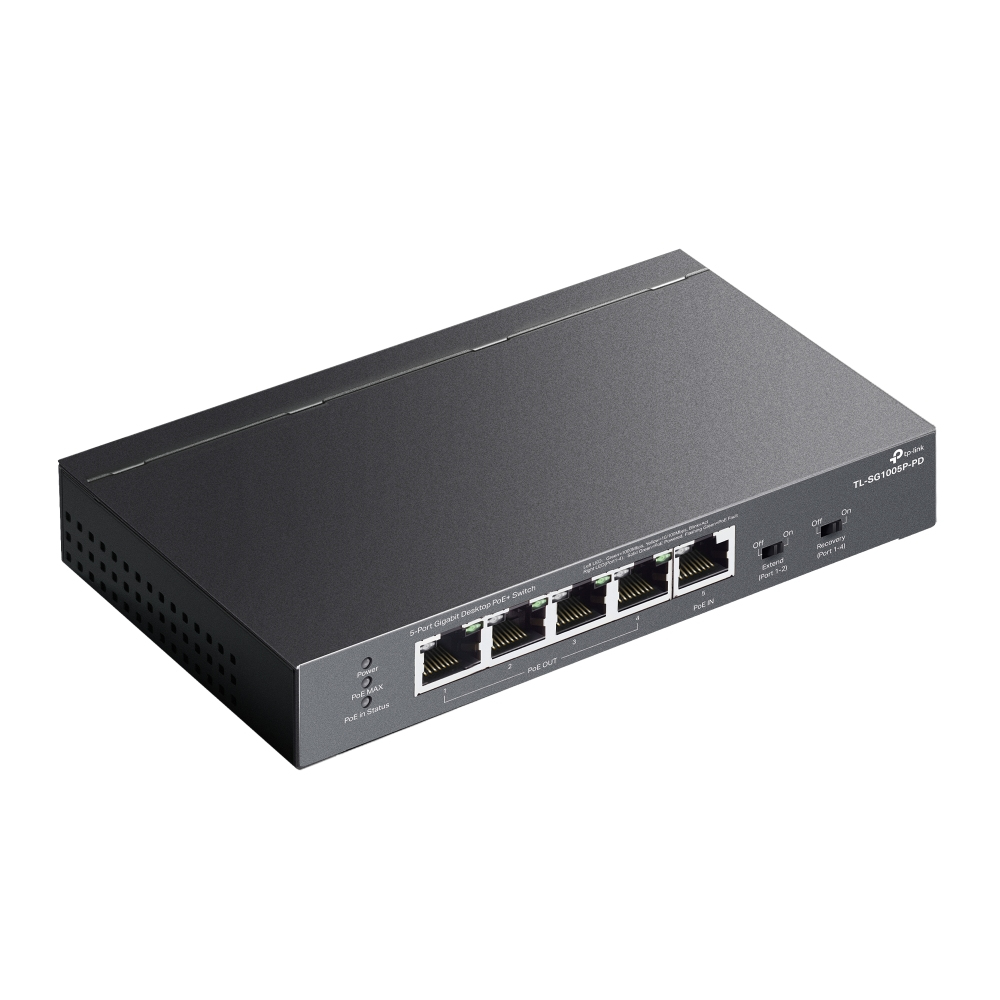 TP-LINK TL-SG1005P-PD, Ansicht 4