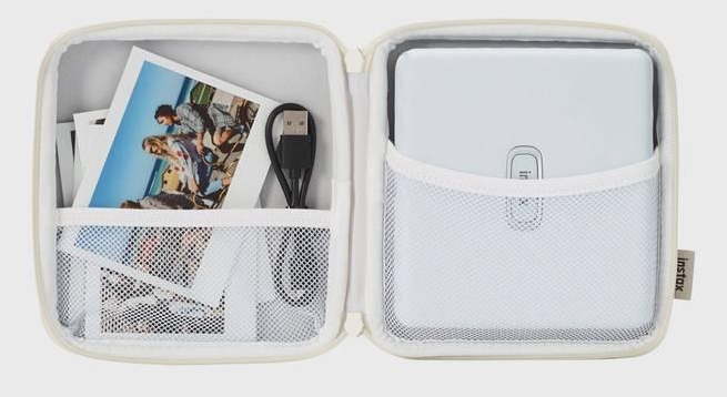 Fujifilm instax Link wide Printer Case asche weiss, Ansicht 3