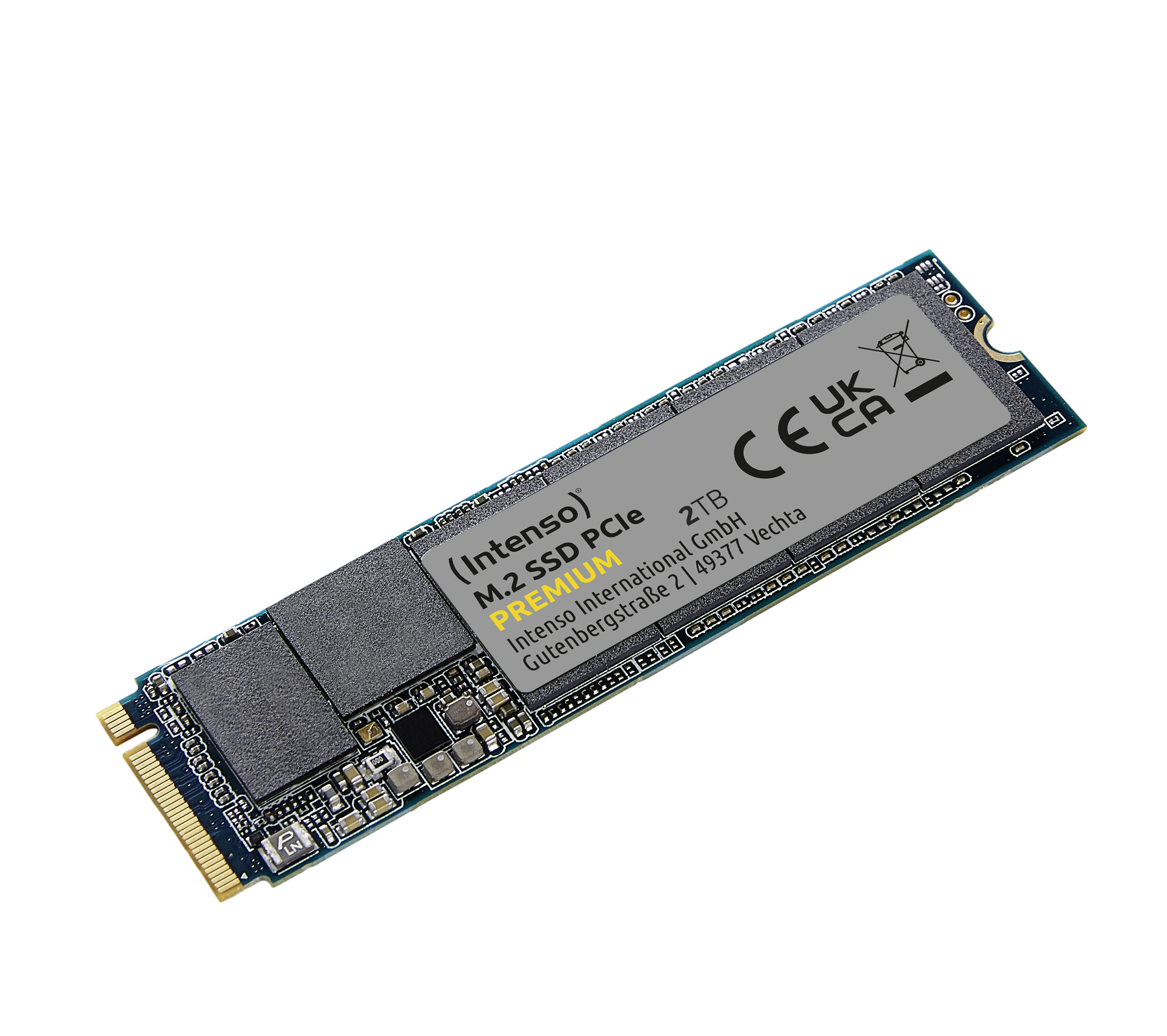 Intenso PREMIUM - SSD - 2 TB - intern - M.2 2280 - PCIe 3.0 x4 (NVMe), Ansicht 4