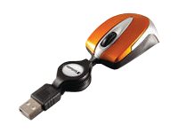 Verbatim USB Maus Go Mini Optical Travel volcanic Orange retail