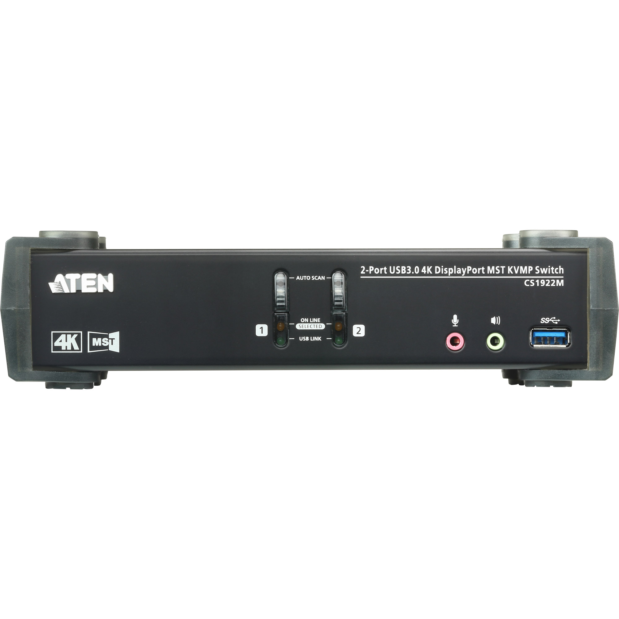 ATEN CS1922M - 4096 x 2160 Pixel - 4K Ultra HD - 3,44 W - Schwarz