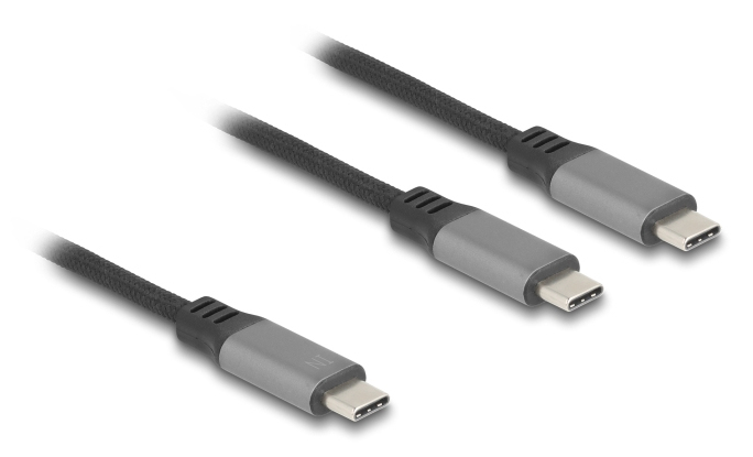 Delock USB-Kabel - 24 pin USB-C (M) zu 24 pin USB-C (M), Ansicht 4