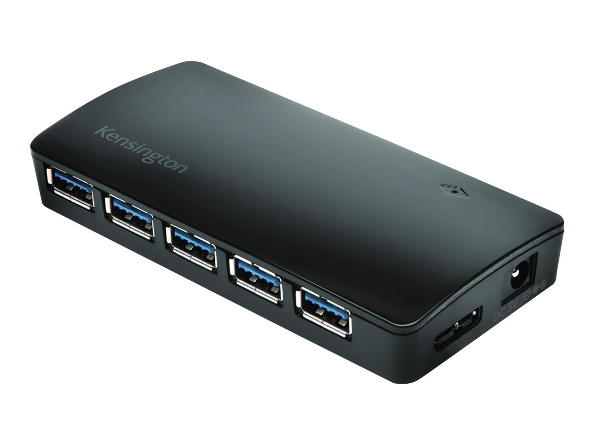 Kensington USB 3.0 7-Port Hub+ Charging - Hub - 7-Port (K39123EU)