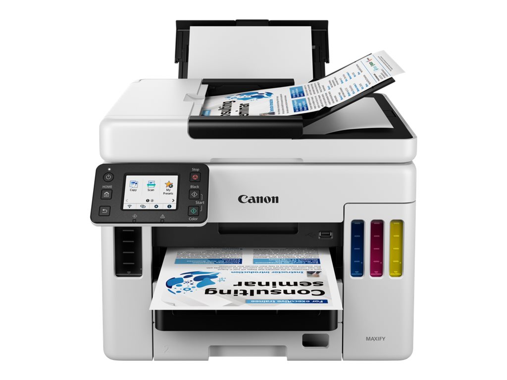 Canon MAXIFY GX7050 - Multifunktionsdrucker - Farbe - Tintenstrahl - refillable - Legal (216 x 356 mm)/