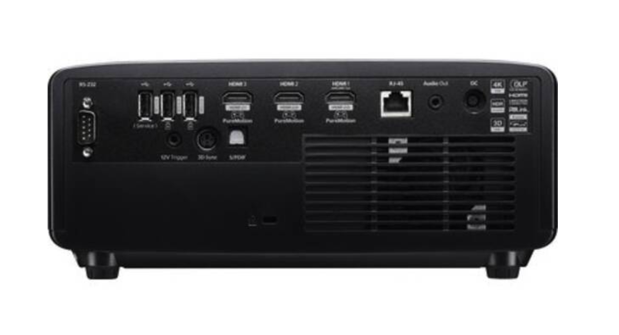 Optoma UHZ58LV Laser 4k UHD 3000 5. - Digital-Projektor - 3.000 Ansilumen, Ansicht 2