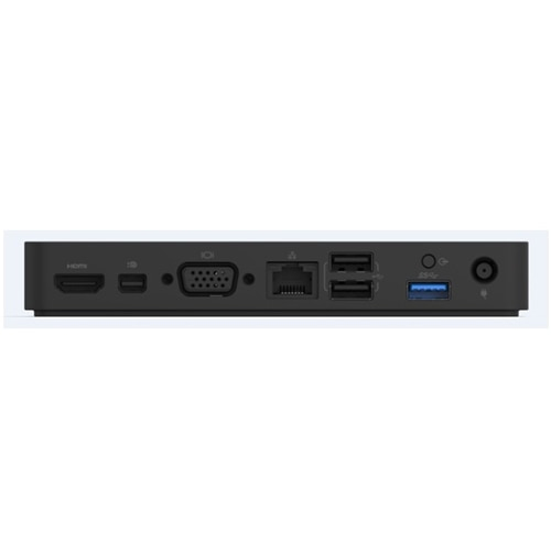 Dell WD15 180W - Kabelgebunden - USB 3.2 Gen 1 (3.1 Gen 1) Type-C - 3,5 mm - USB Typ-A - 10,100,1000 Mbit/s - Schwarz, Ansicht 3