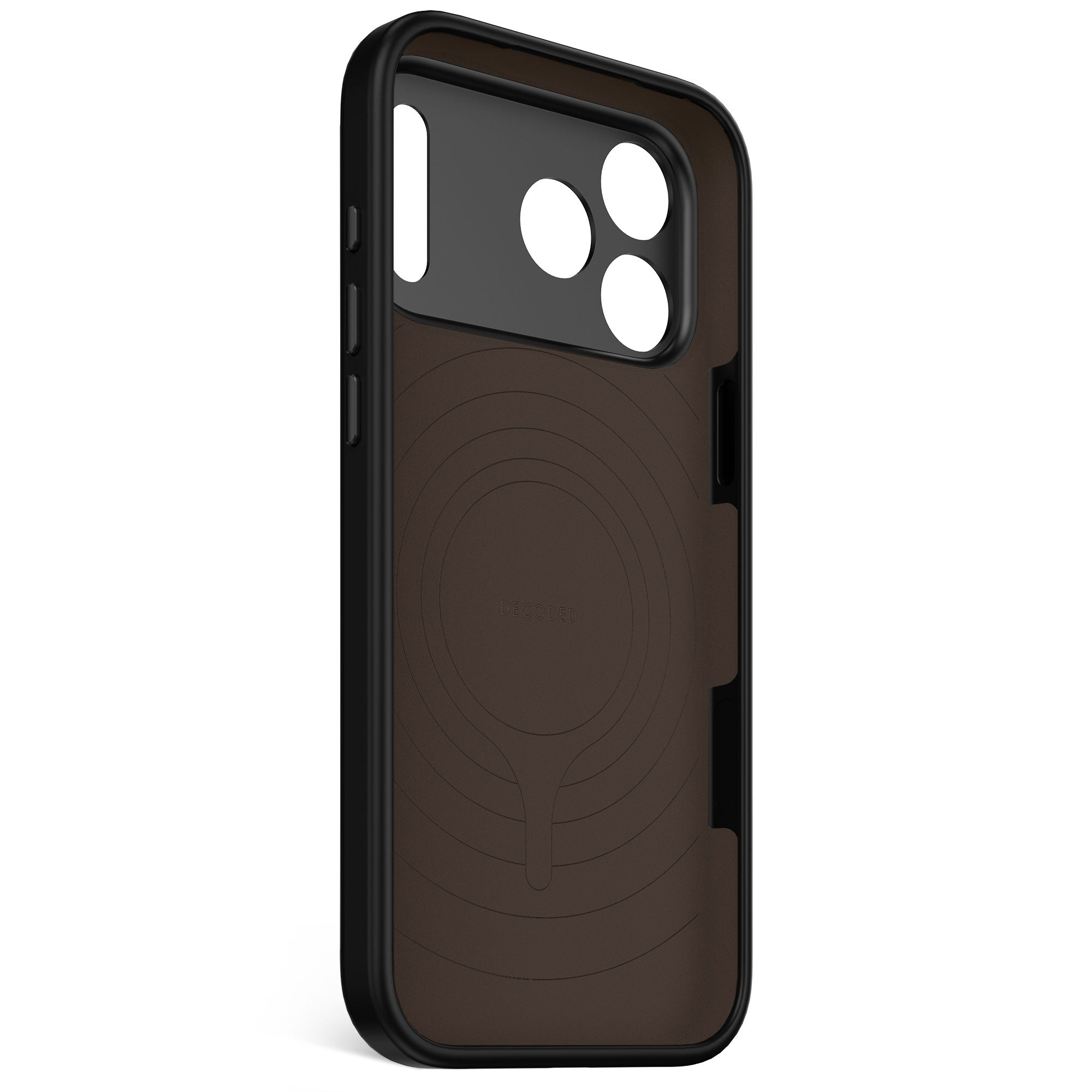Decoded AntiMicrobial Silicone Backcover iP 17 Pro Max Black, Ansicht 3