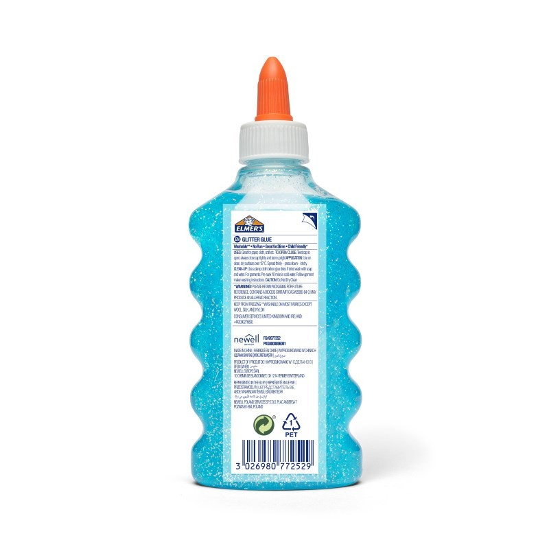 Elmers Elmer's - Glitzer-Klebstoff - 177 ml - Blau, Ansicht 2