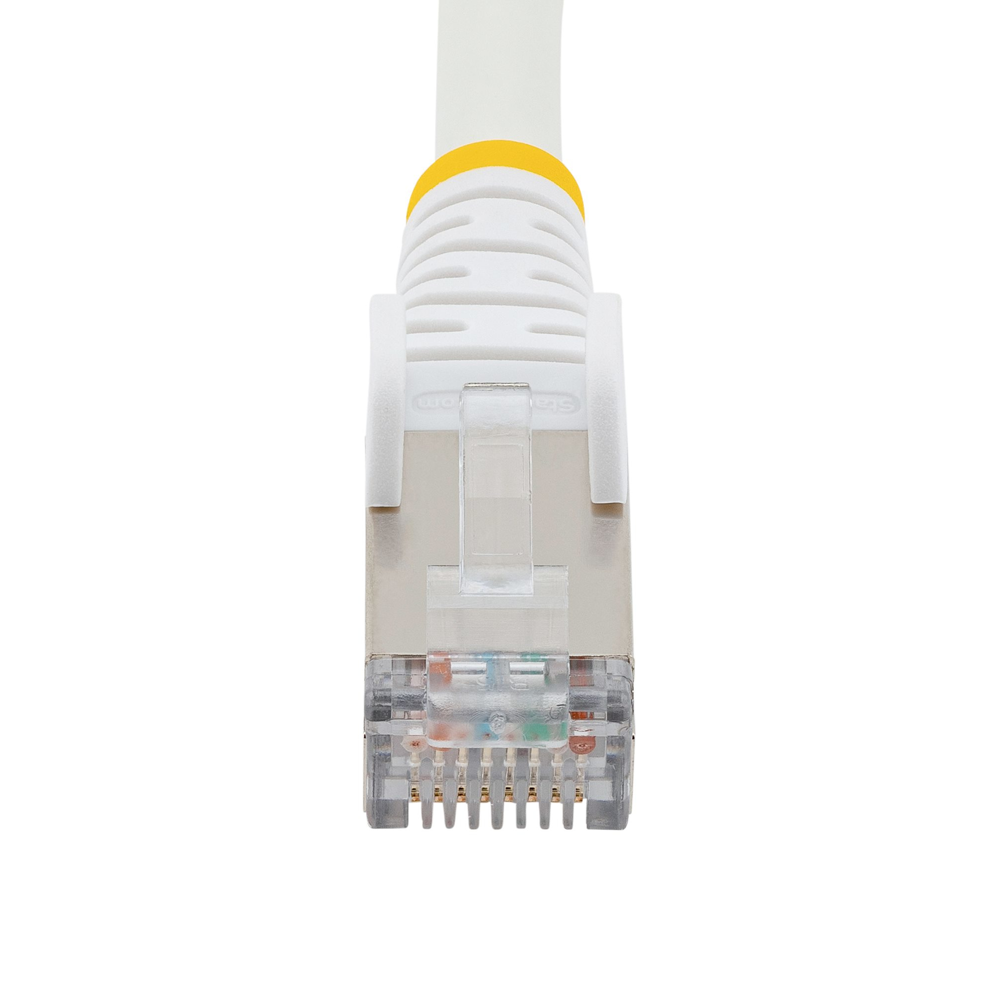 StarTech.com 50cm CAT6a Ethernet Cable - White - Low Smoke Zero Halogen (LSZH), Ansicht 2