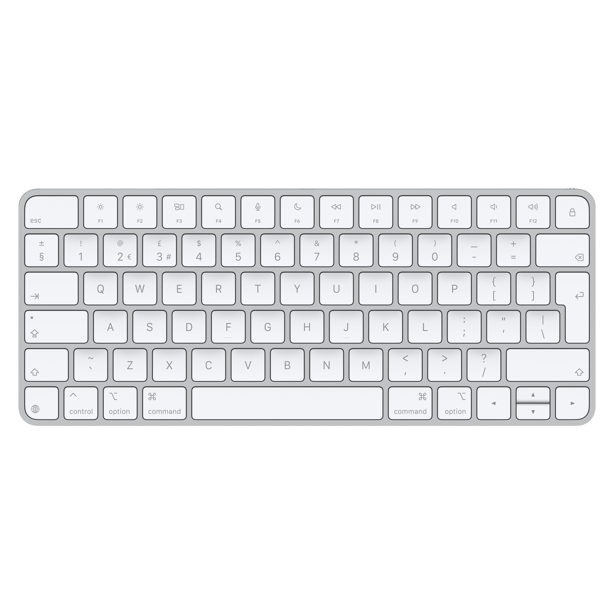 Apple Magic Keyboard - Tastatur - USB-C - kabellos - TL: UK, QWERTY, Ansicht 2