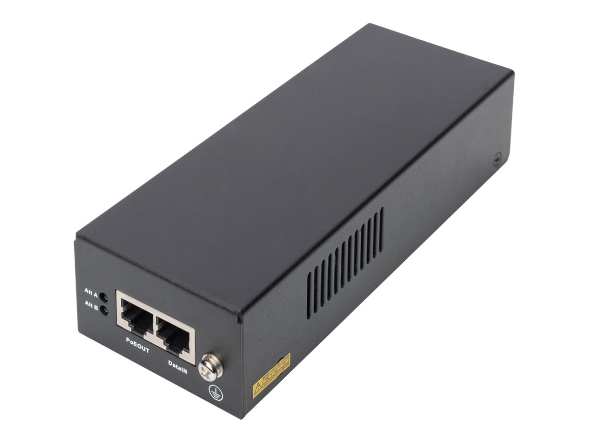 DIGITUS Gigabit Ethernet PoE++ Injektor, 802.3bt, 85 W