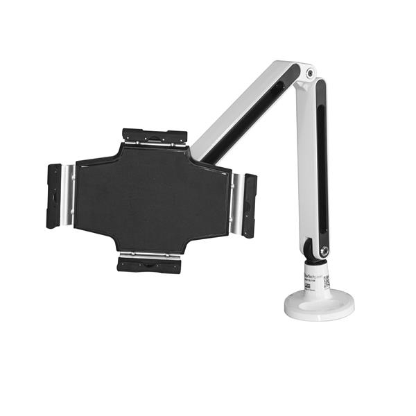 StarTech.com Schreibtisch Tablet Halter - Schwenkbarer Arm - Für iPad und Android - Weiß - Tablethalter, Ansicht 2