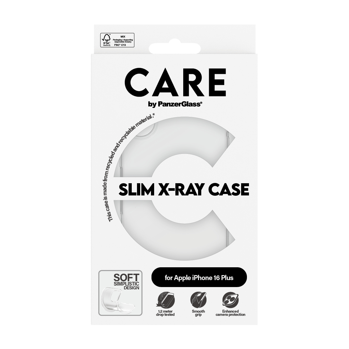 PanzerGlass CARE by PanzerGlass X-Ray - Hintere Abdeckung für Mobiltelefon, Ansicht 3