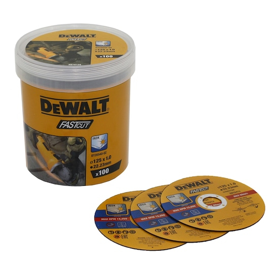 DEWALT Trennscheibe 125x1x22.23 mm Inox, Ansicht 4