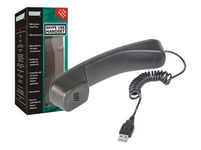 DIGITUS SKYPE USB telephone handset DA-70772