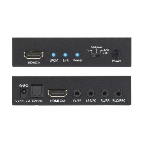 Techly IDATA HDMI-EA74K - Audio-Disembedder, Ansicht 4