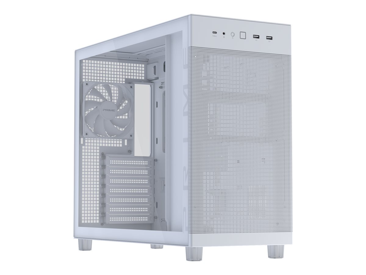 ASUS Prime AP303 - Tower - ATX - Seitenteil mit Fenster (gehärtetes Glas)