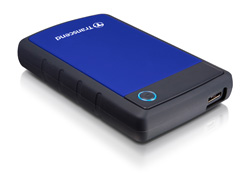 Transcend StoreJet 25H3B - Festplatte - 2 TB - extern (tragbar)