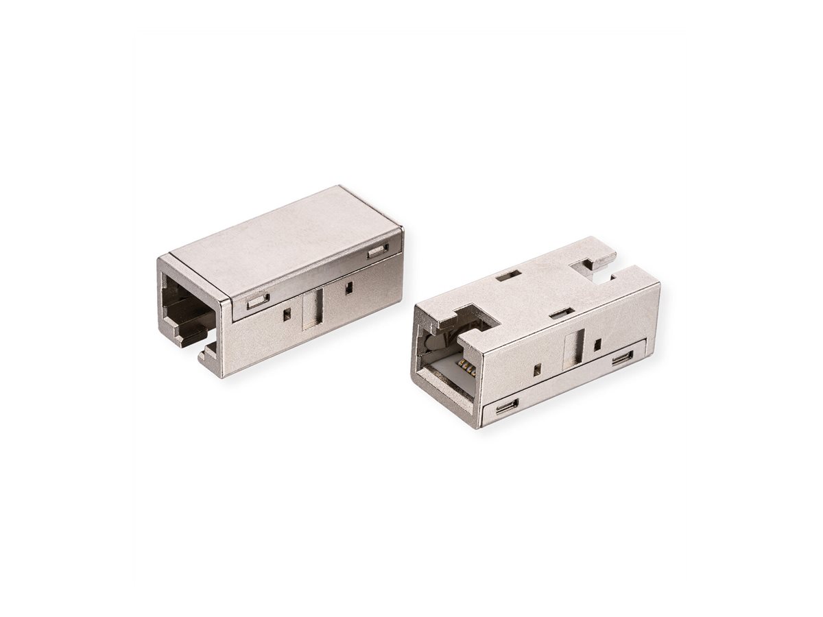 ROLINE RJ45-Kupplung geschirmt Kat.6A/Kl.EA Metallgehäuse, Ansicht 4