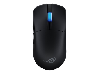 ASUS ROG Harpe II Ace - Maus - Für Rechtshänder - optisch - 6 Tasten - kabellos kabelgebunden - USB 2.0 2.4 GHz Bluetooth 5.1 - kabelloser Empfänger (USB)