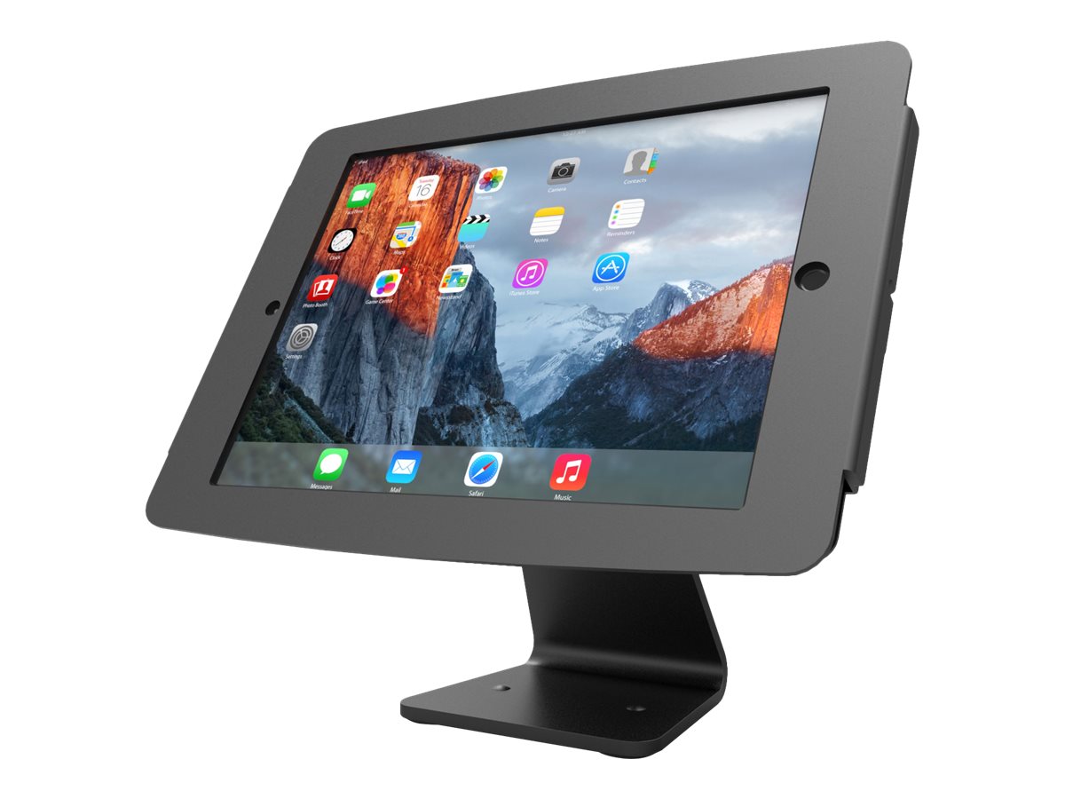 Compulocks Maclocks iPad Secure Space Enclosure with Rotating 360° Kiosk Black (303B290SENB)
