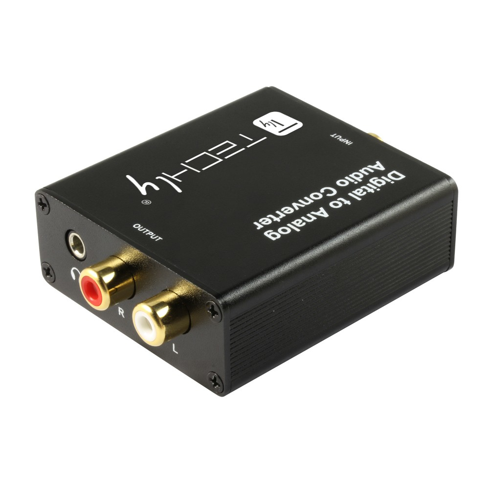 IC Intracom TECHly - Digital-Analog-Audiowandler - Schwarz, Ansicht 2