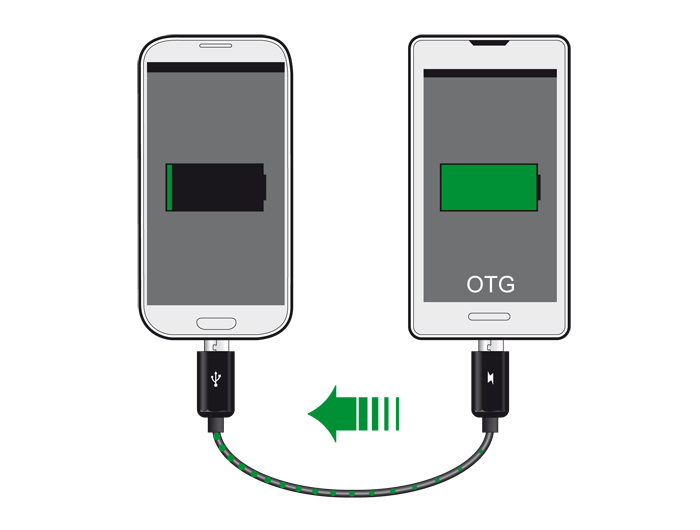 Delock Power Sharing Cable - USB-Kabel - Micro-USB Typ B (M), Ansicht 2